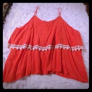 NWT rue 21 plus size coral top